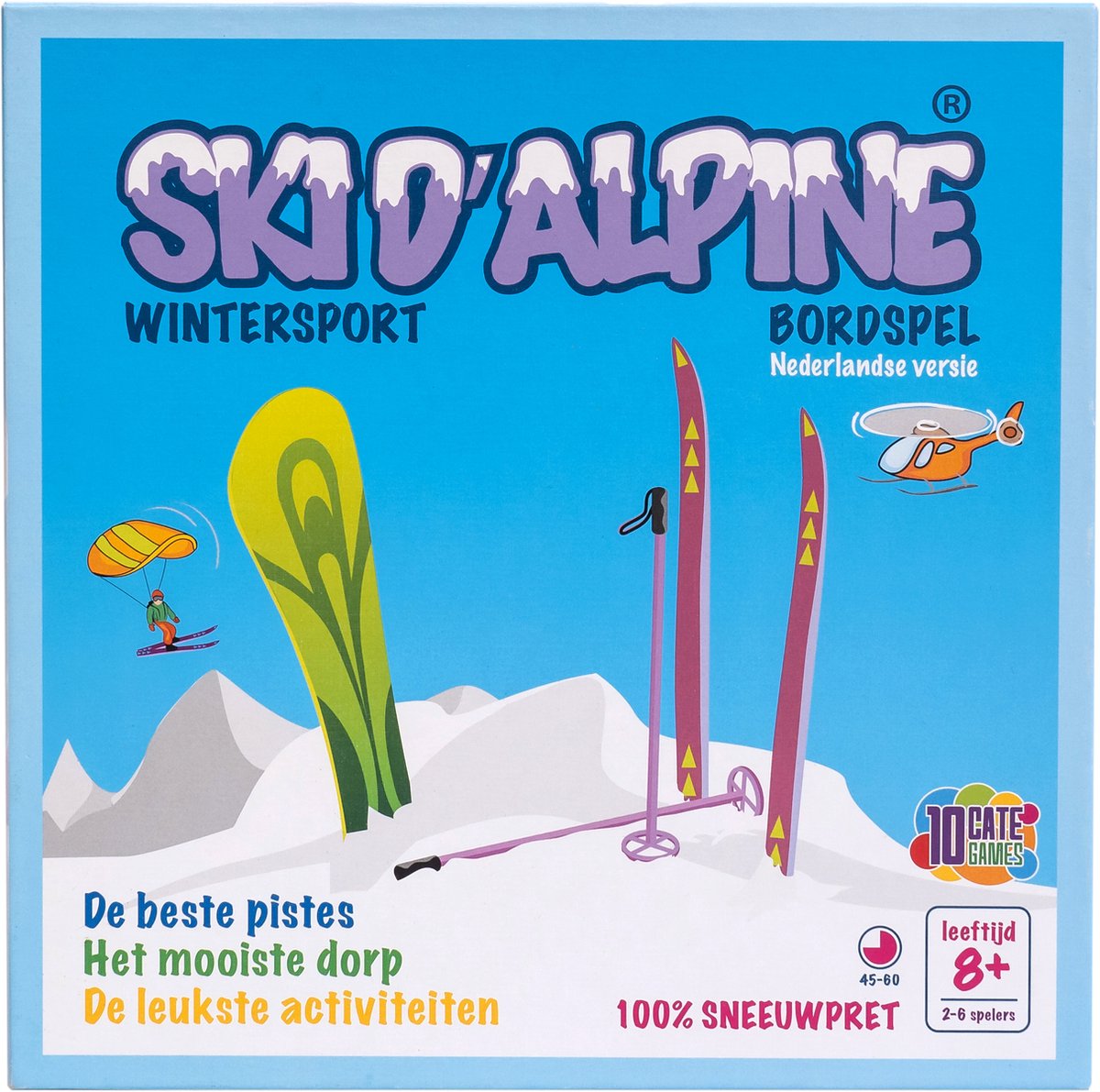 Ski dAlpine wintersport bordspel - Bordspel - Wintersport - Gezelschapsspel